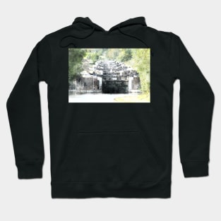 Hatton Flight Locks watercolour Hoodie